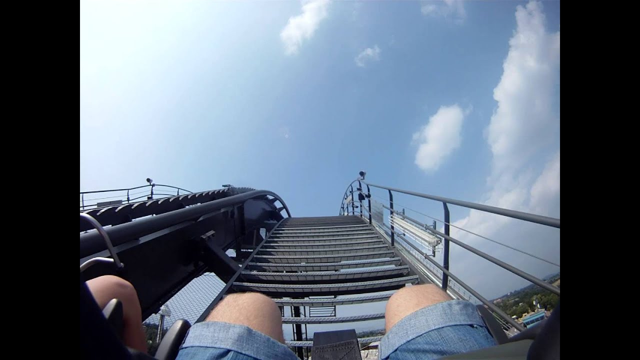 Raptor Gardaland prima fila GoPro