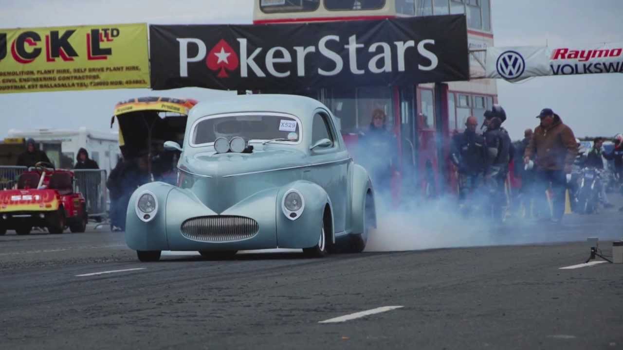 PokerStars Drag & Drift Weekend - PATVAN Racing - Isle Of Man - Worlds Fastest Postman Pat Van