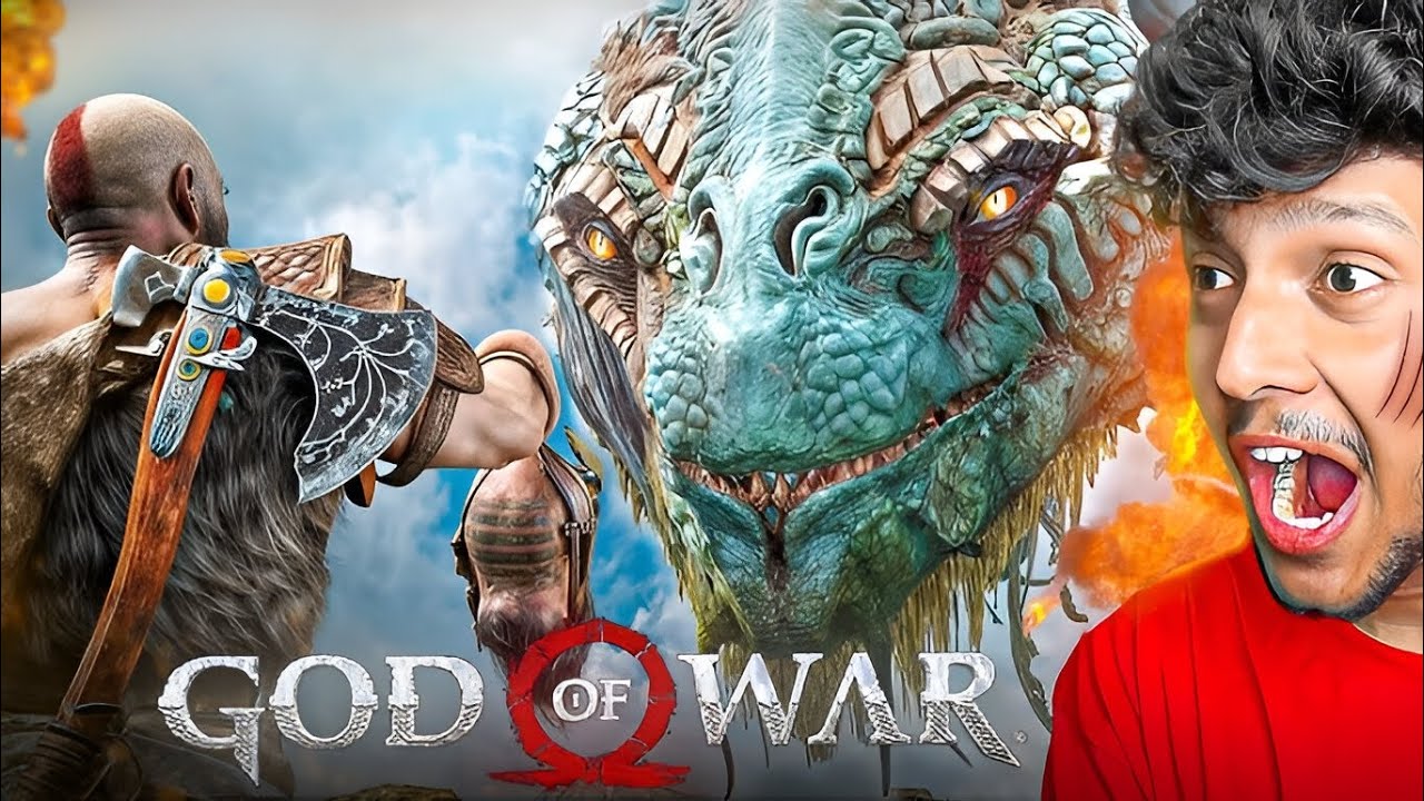 KRATOS VS GIANT SNAKE | GOD OF WAR Gameplay #4