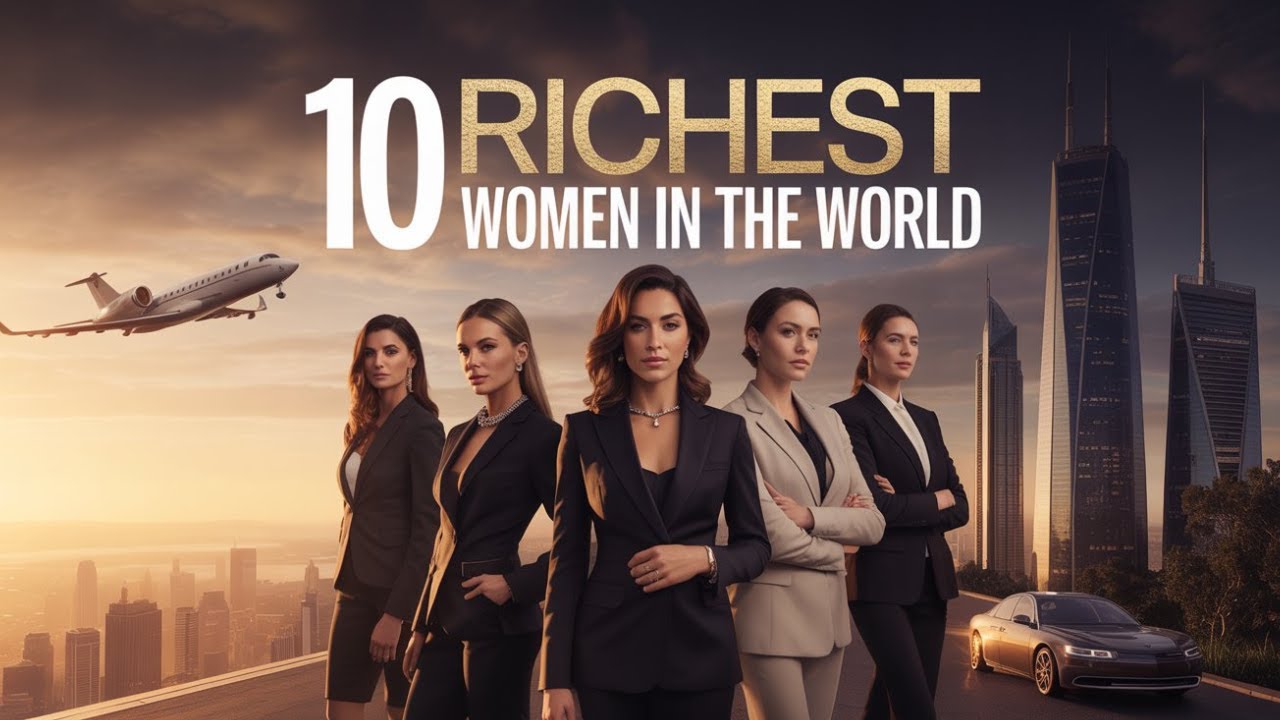 10 of the Richest Women in the World.