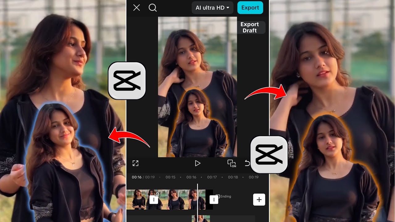 Trending Cutout Transition Video Editing In Capcut | Cutout Transition Reel Editing Kaise Kare |