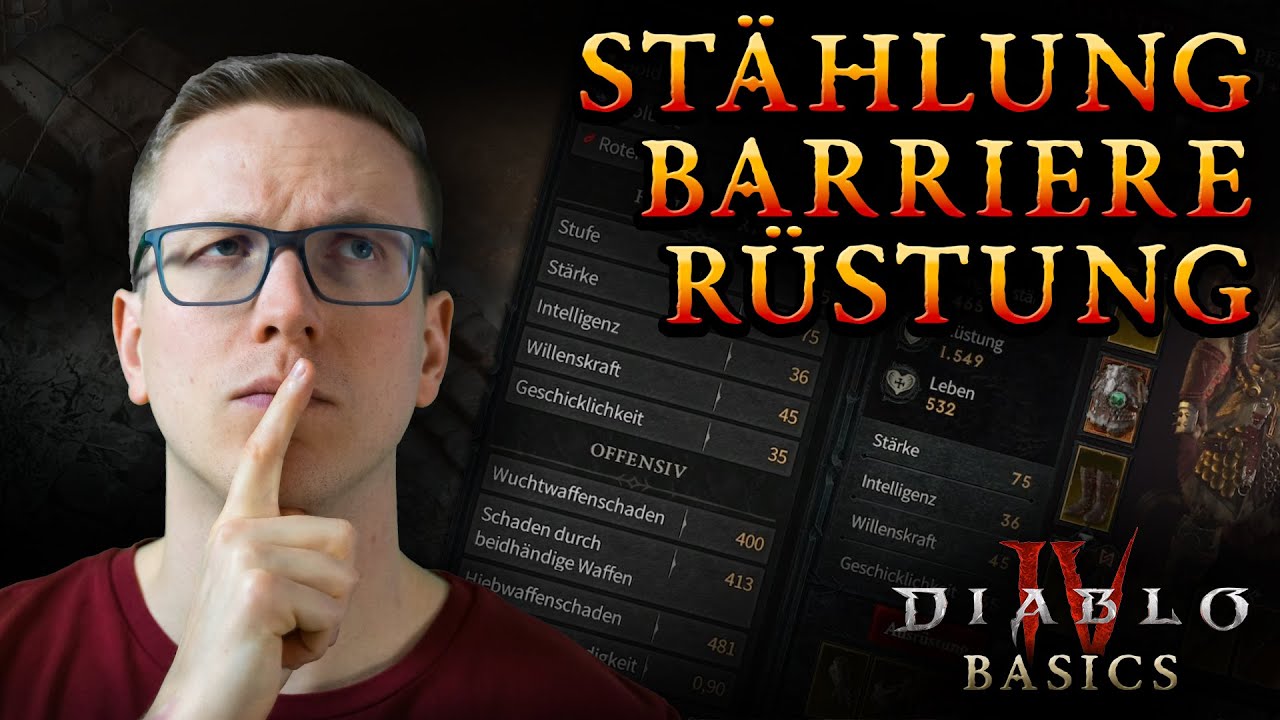 Diablo 4 Basics #1: Stählung, Barriere, Rüstung & mehr