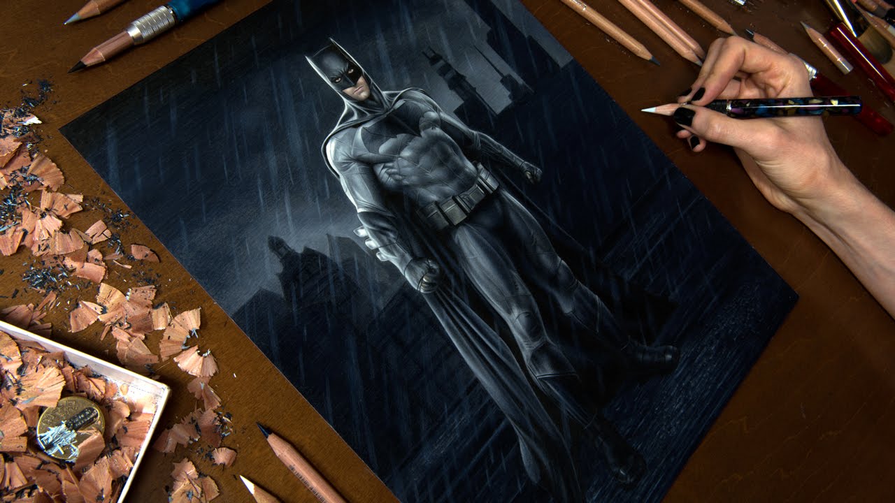 Drawing Batman