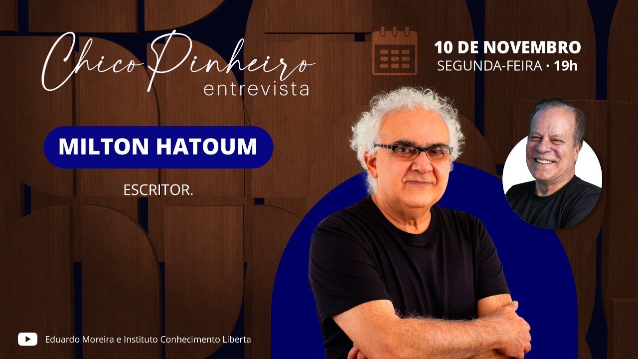 CHICO PINHEIRO ENTREVISTA - 10/11/2025 - MILTON HATOUM