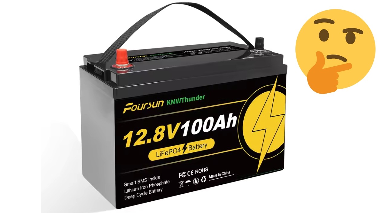 Akumulator LiFePo4 Foursun 12V 100Ah