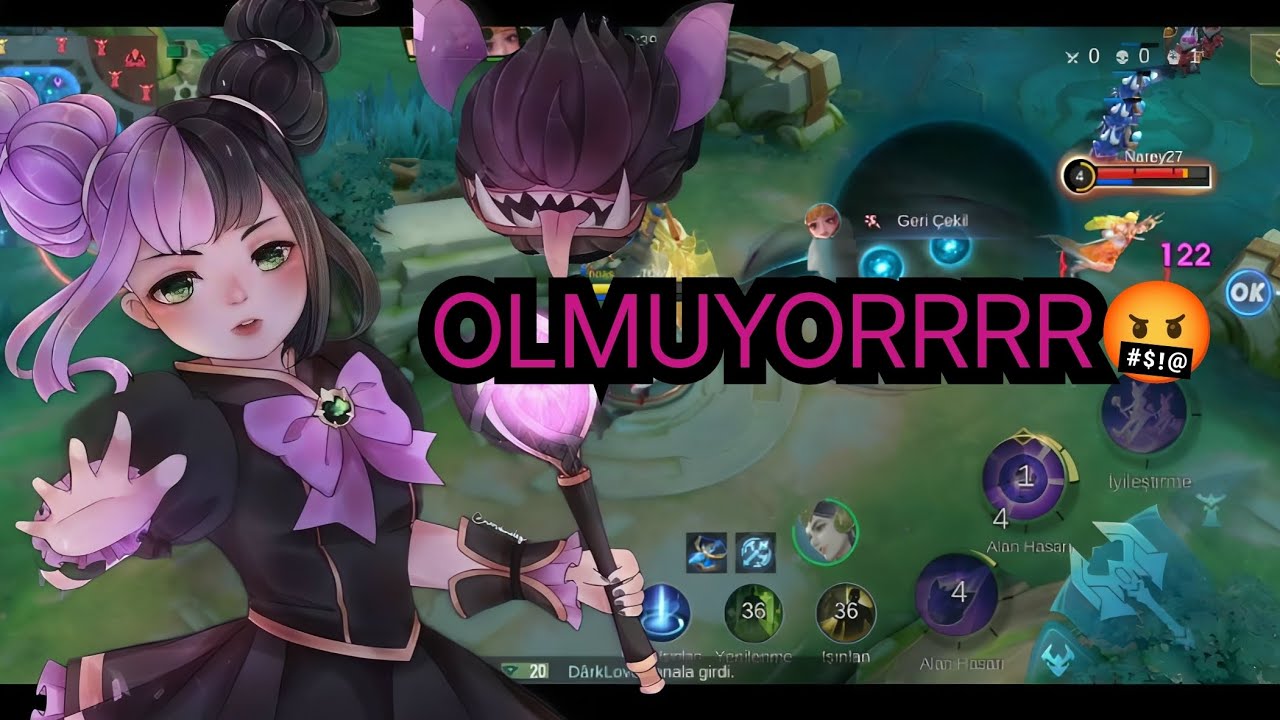 SİNİR KRİZİ GEÇİRDİM KİMSE DUYAR KASMASIN SOLO OYNAMAK PİŞMANLIK EPİK LİGİNDE MOBİLE LEGENDS LYLİA 