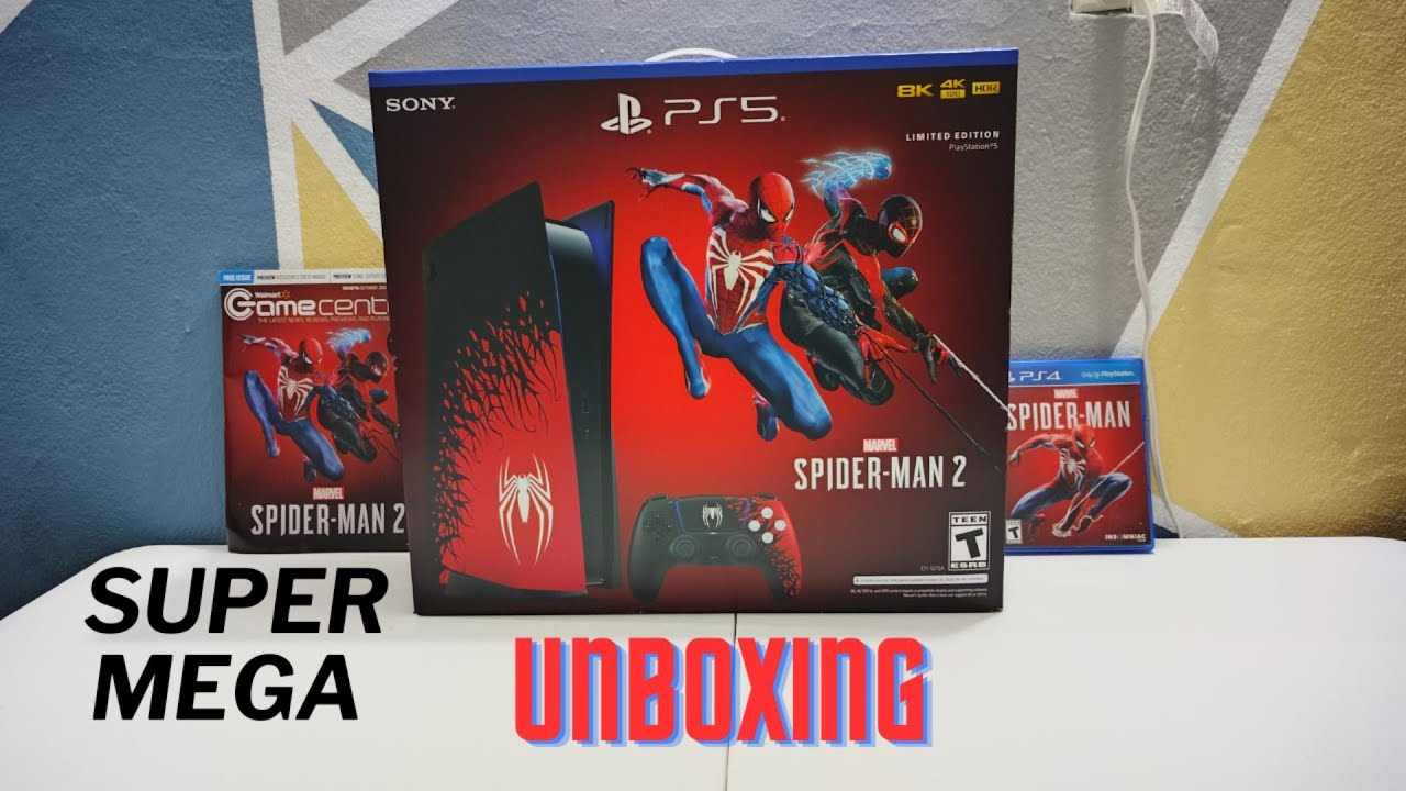 SUPER DUPER MEGA UNBOXING - PS5 Edicion LIMITADA Spiderman 2 🕷️🕸️
