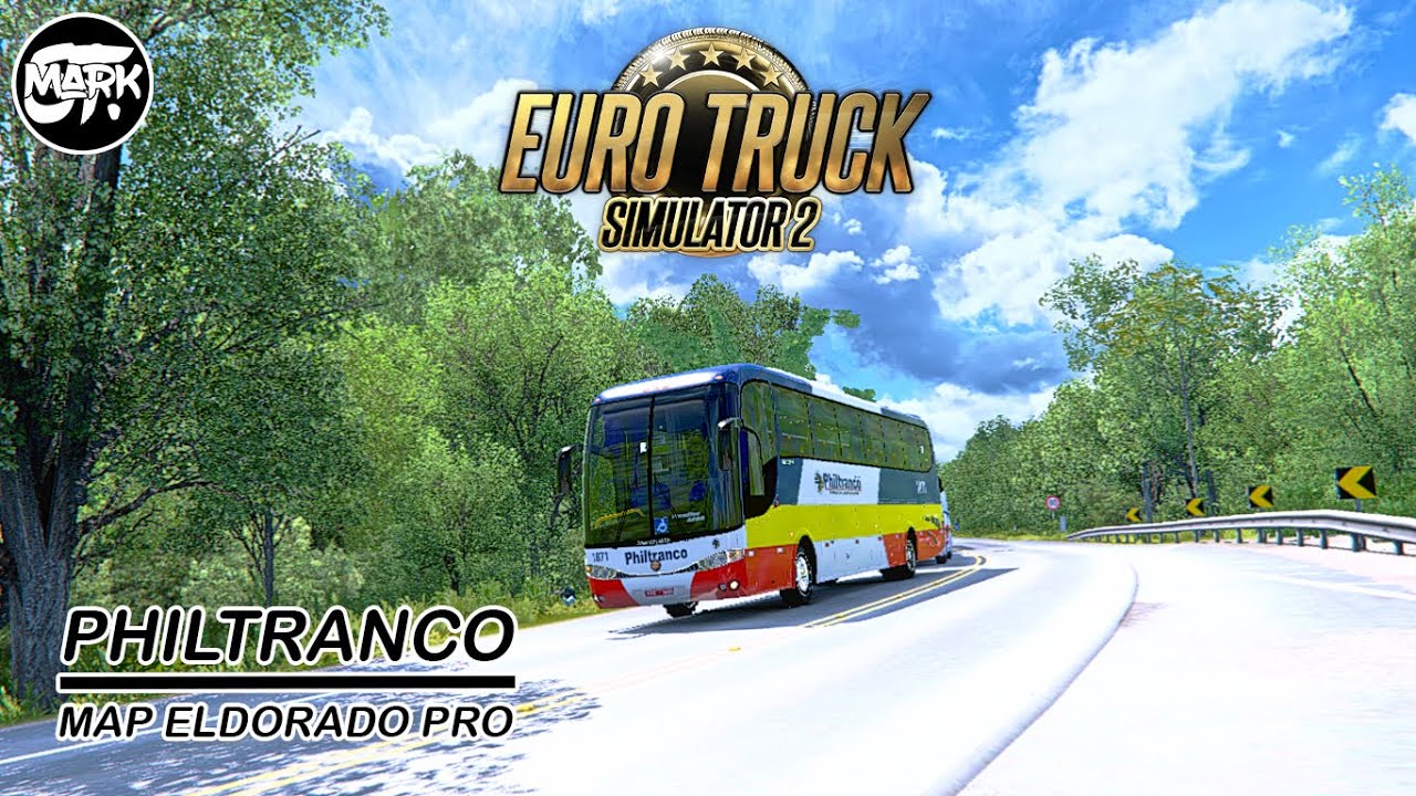 ETS2 Marcopolo Paradiso G6 1200 + Free Download Philippine Philtranco Bus Skin | CAT V8 ENGINE