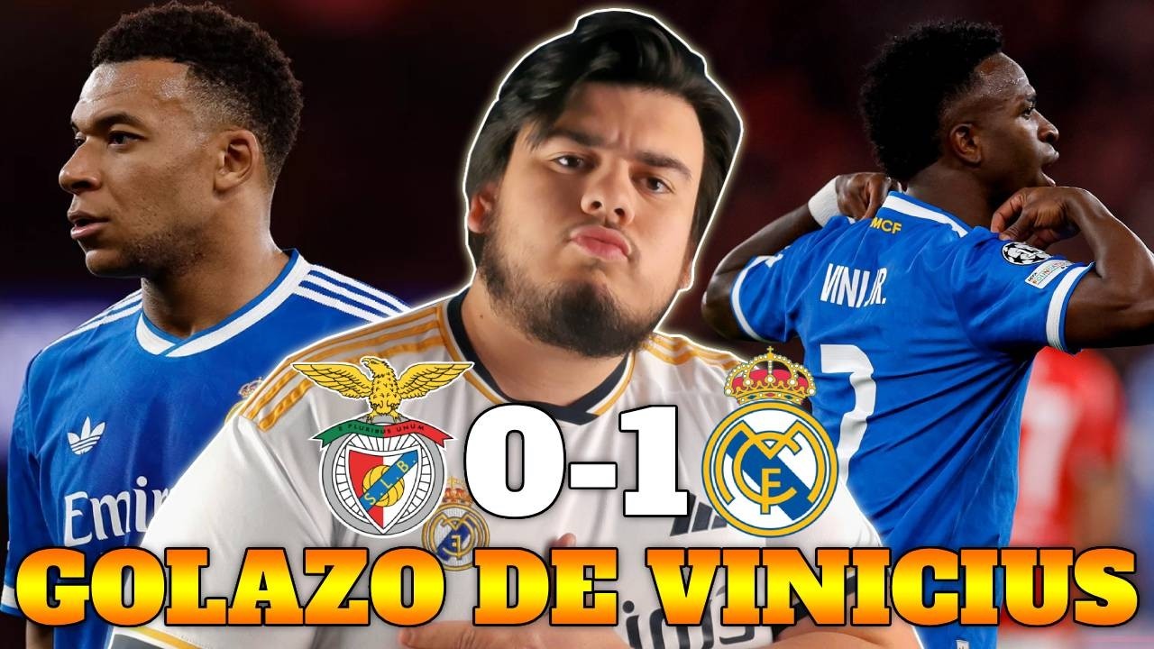 VINICIUS DESTRUYE AL BENFICA EN PORTUGAL | Benfica 0-1 Real Madrid