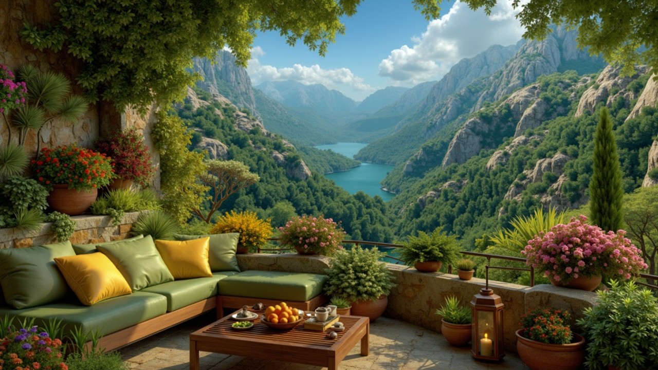 Мягкие утренние мелодии | Спокойная атмосфера и вид на горное озеро