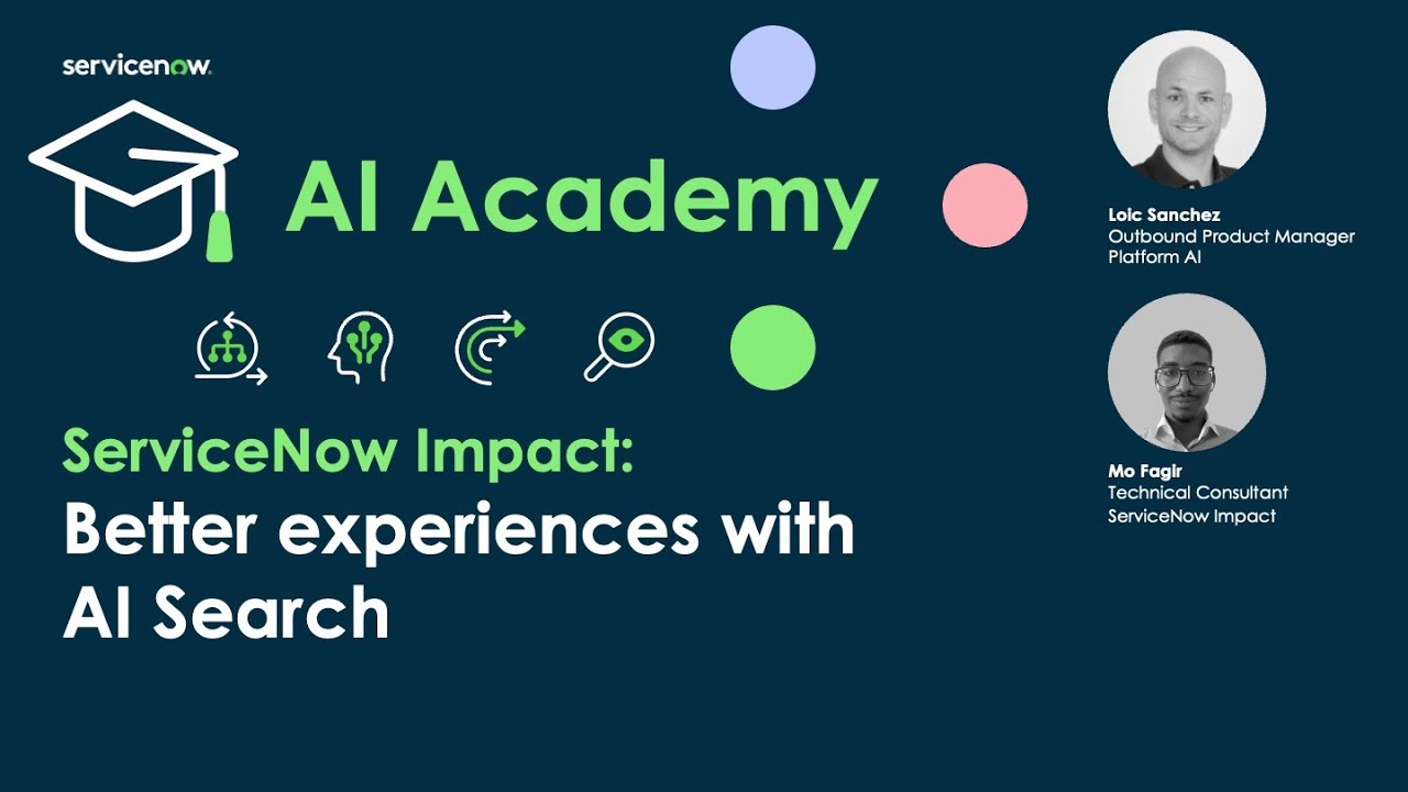 Академия искусственного интеллекта | Как ServiceNow Impact может помочь вам улучшить работу с пои...