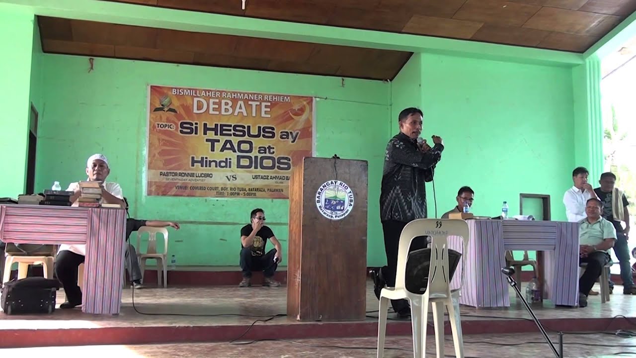 Debate: Ustadz Ahmad Barcelon (Islam) vs. Evang. Ronnie Lucero (SDA) Part 3.