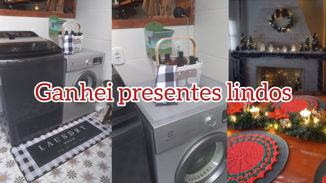 Decoração de Natal bem iluminada/recebidos lindos/vlog