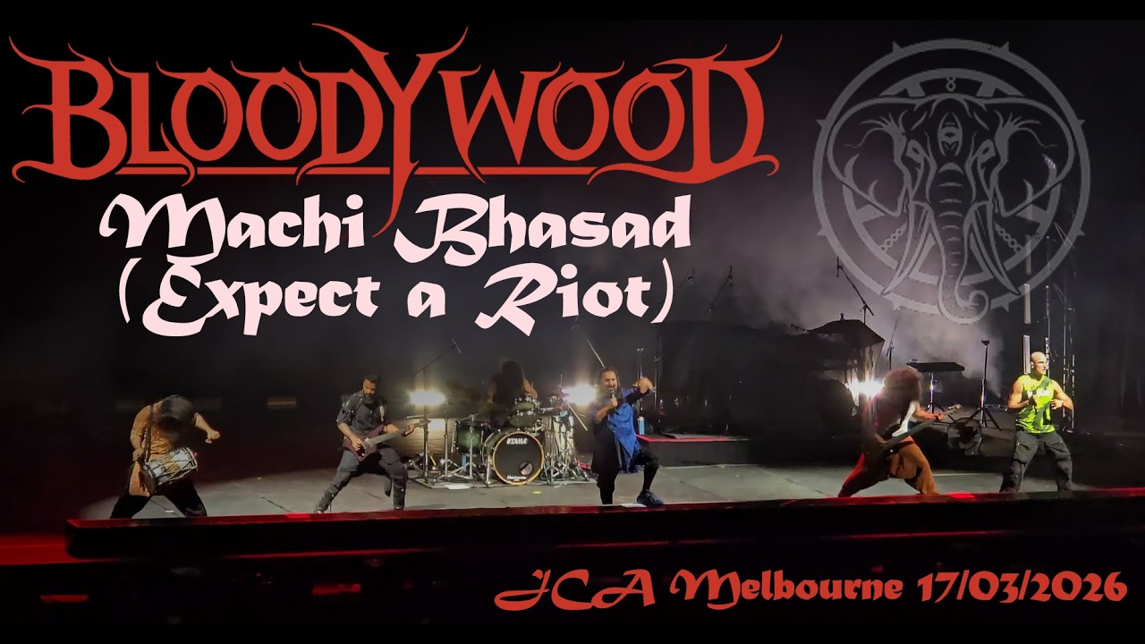Bloodywood - Machi Bhasad (Expect a Riot) - Live - JCA, Melbourne - 17/3/26
