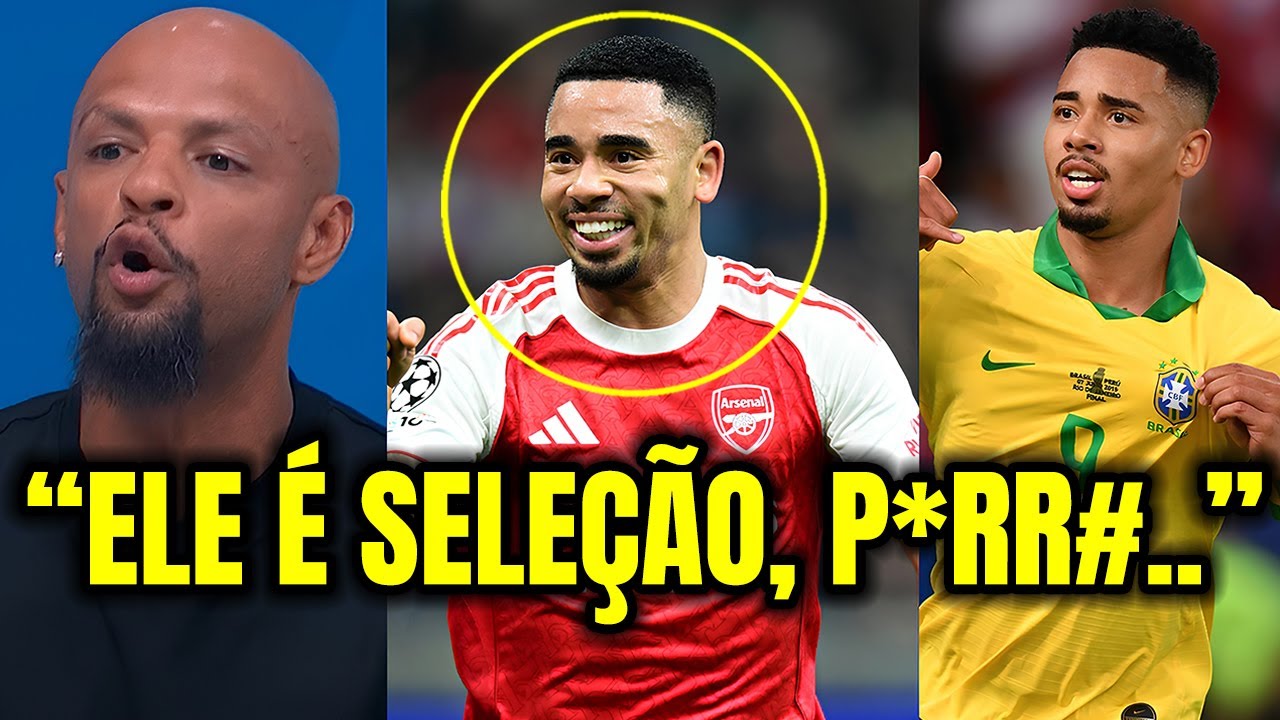 🚨 EITA! O DESABAFO DE FELIPE MELO SOBRE GABRIEL JESUS NA SELEÇÃO