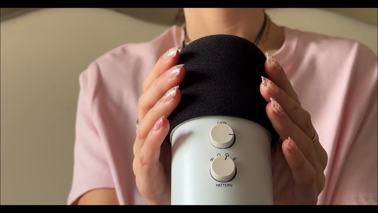 ASMR mic scratching 