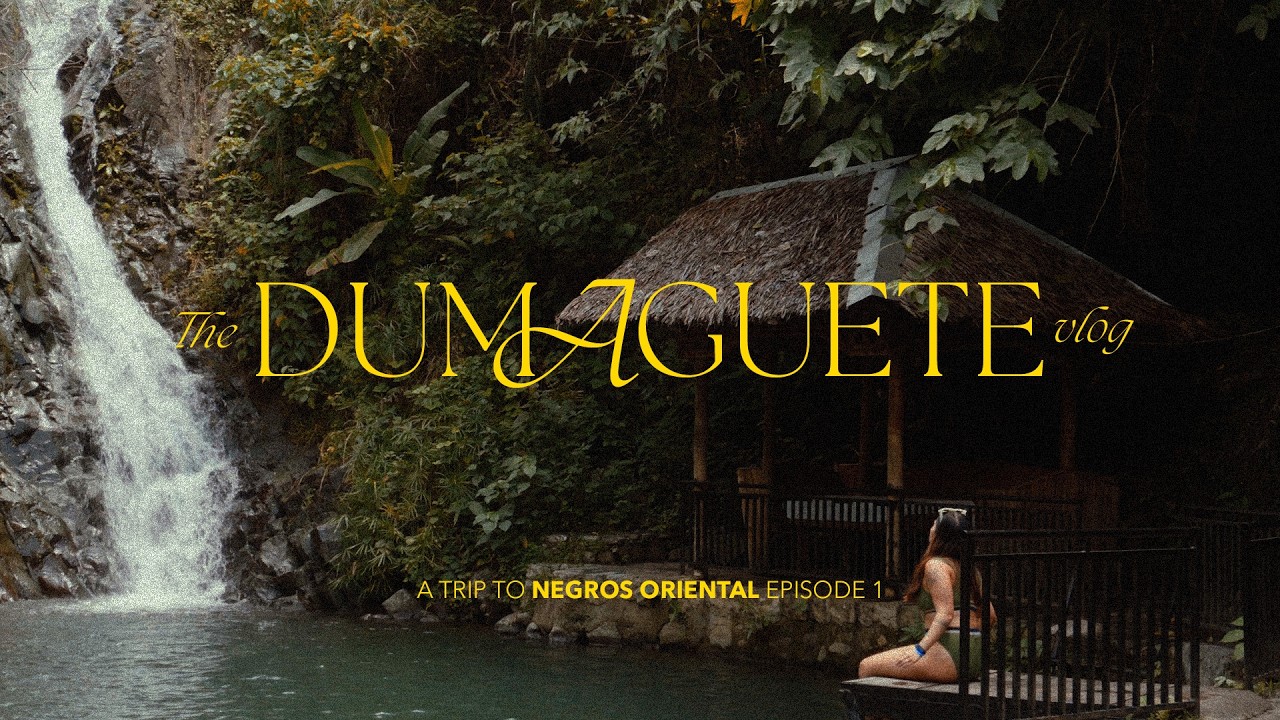 DUMAGUETE VLOG: Visiting Casaroro Falls, Apo Island, Dumaguete City | Negros Oriental ep 1