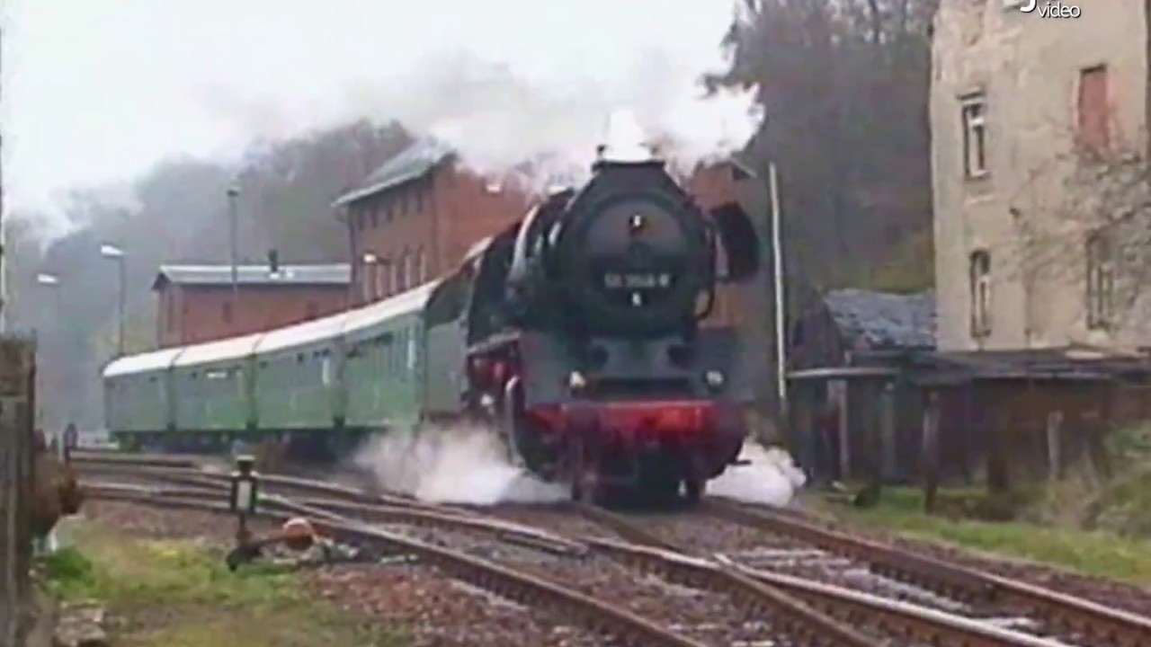 Dampflokomotive 50 3648 Chemnitz - Rochlitz / 1997