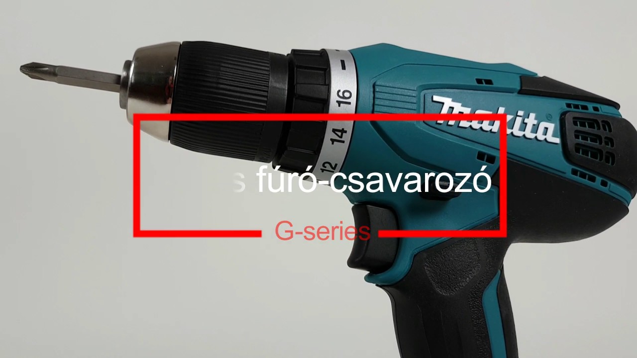 Makita DF457DWE fúró-csavarbeható