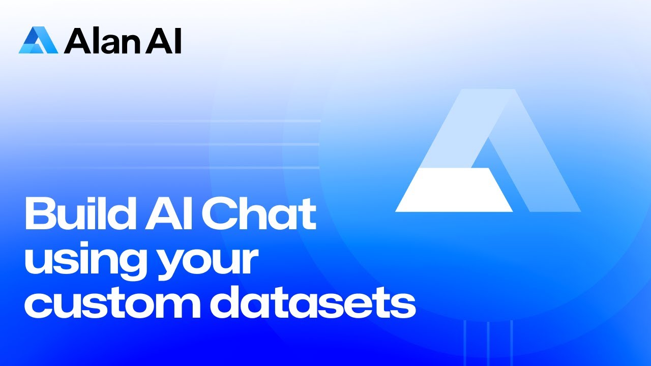 How to build and deploy an AI chat using your custom datasets