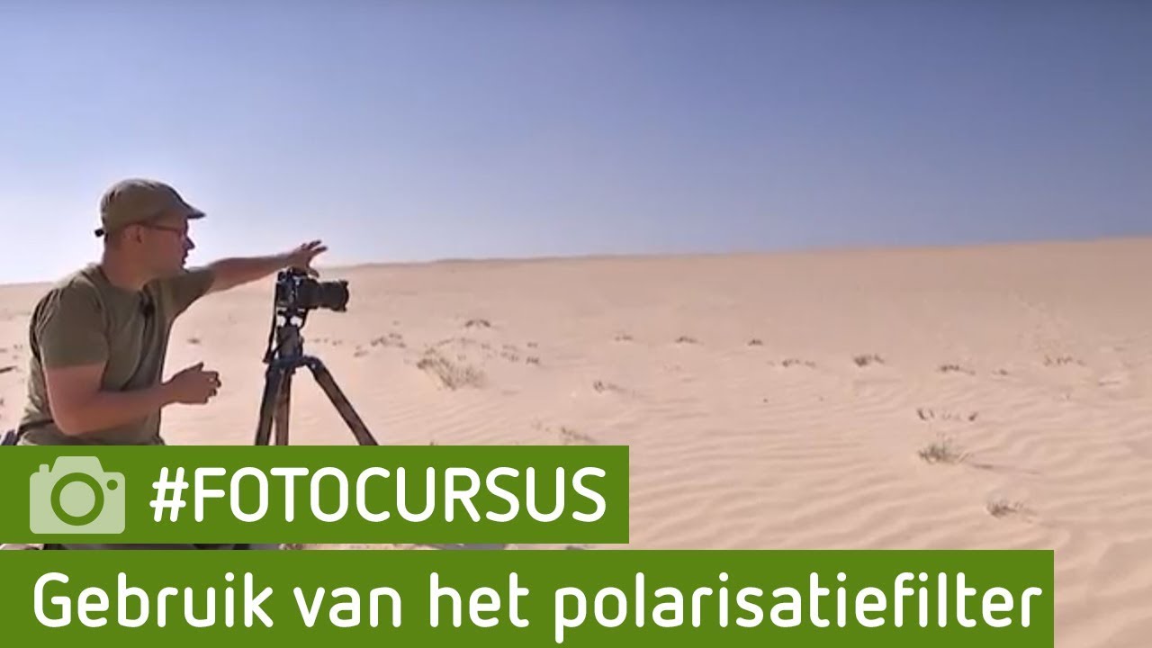 Hoe gebruik je het polarisatiefilter? | #FOTOCURSUS