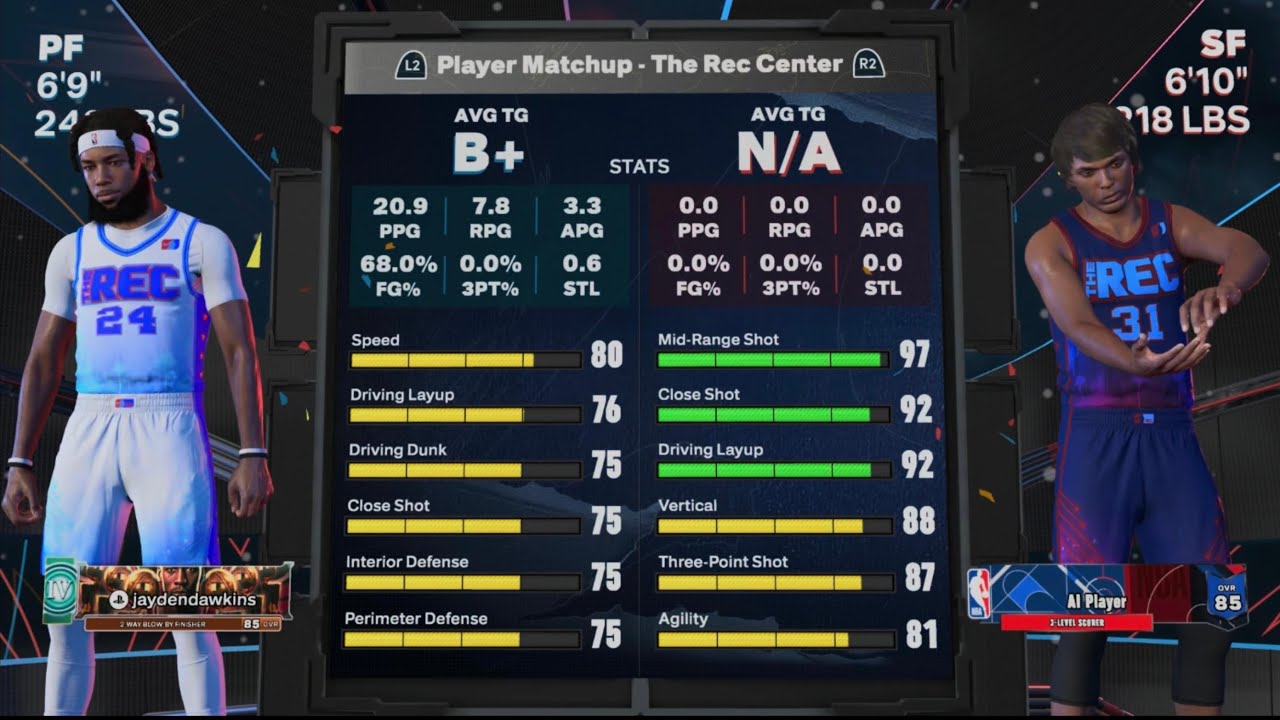 NBA 2K26 - The Rec