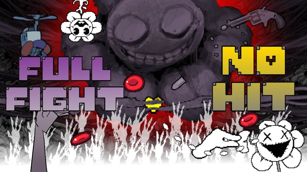 First Ever All Phases No Hit! | Undertale Yellow Flowey (UNSEGMENTED)