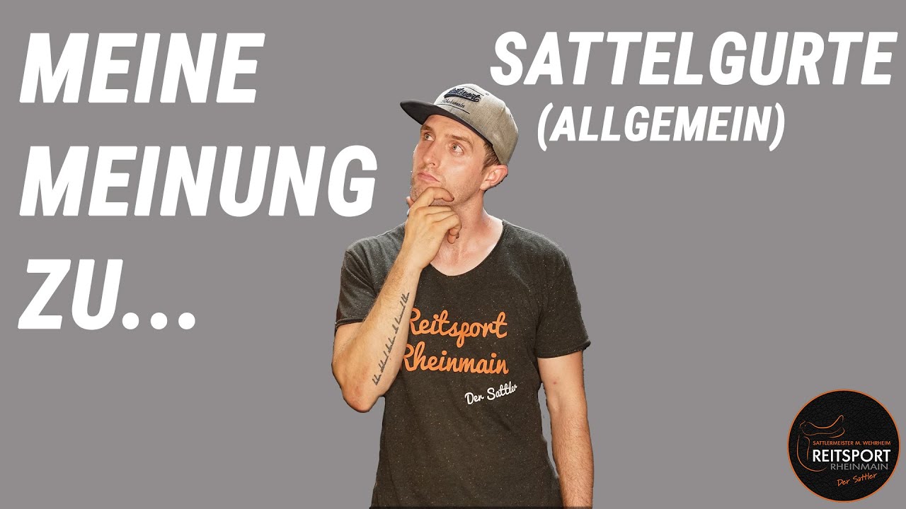 Meine Meinung zu Sattelgurte (allgemein) | Reitsport-Rheinmain