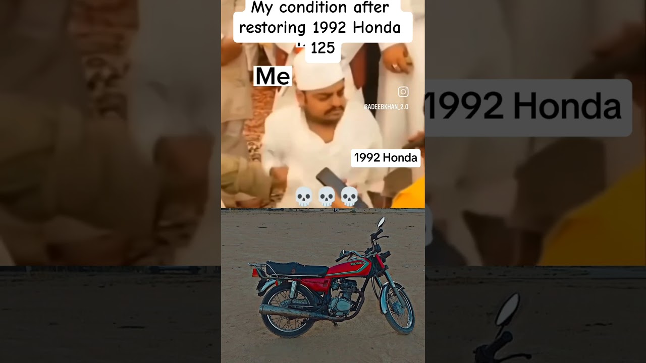 1992 Honda 125 Restoration #honda #restoration #expensive