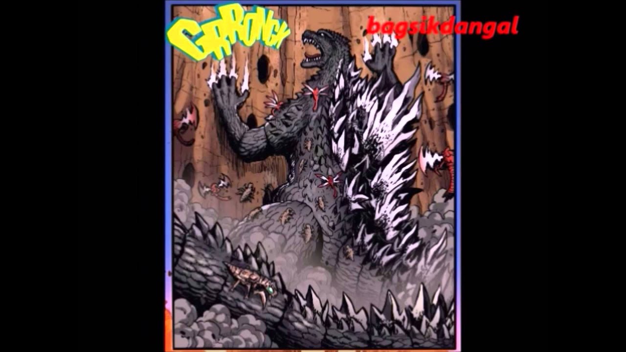 Godzilla Vs Megaguirus!Comic Vs Movie!