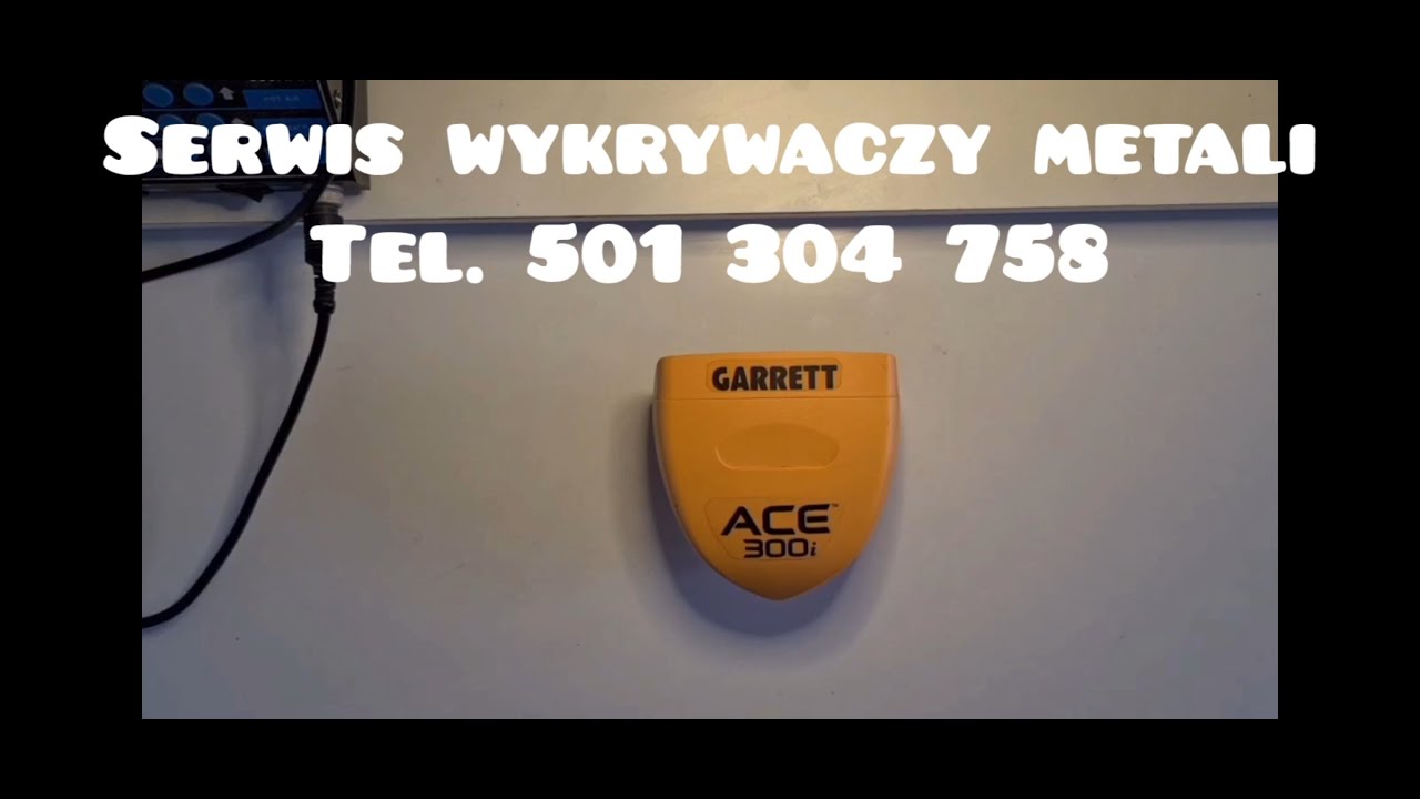Naprawa Wykrywacz Metalu Garrett ACE 300i