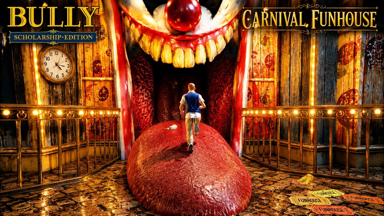BULLY SCHOLARSHIP EDITION PART 11 - CARNIVAL FUNHOUSE