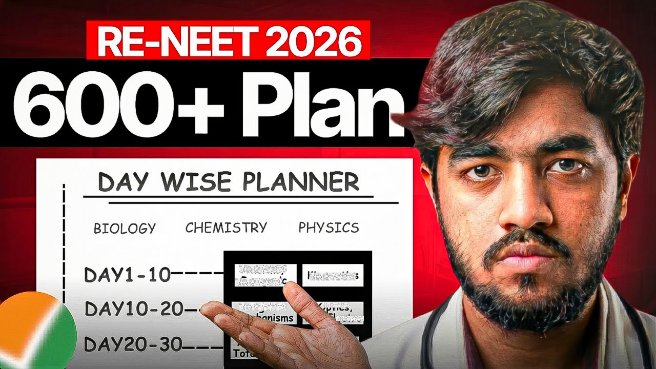 PLAN for Re NEET 206: Score 620+ in just 30 Day🤯| Paper difficulty📈?