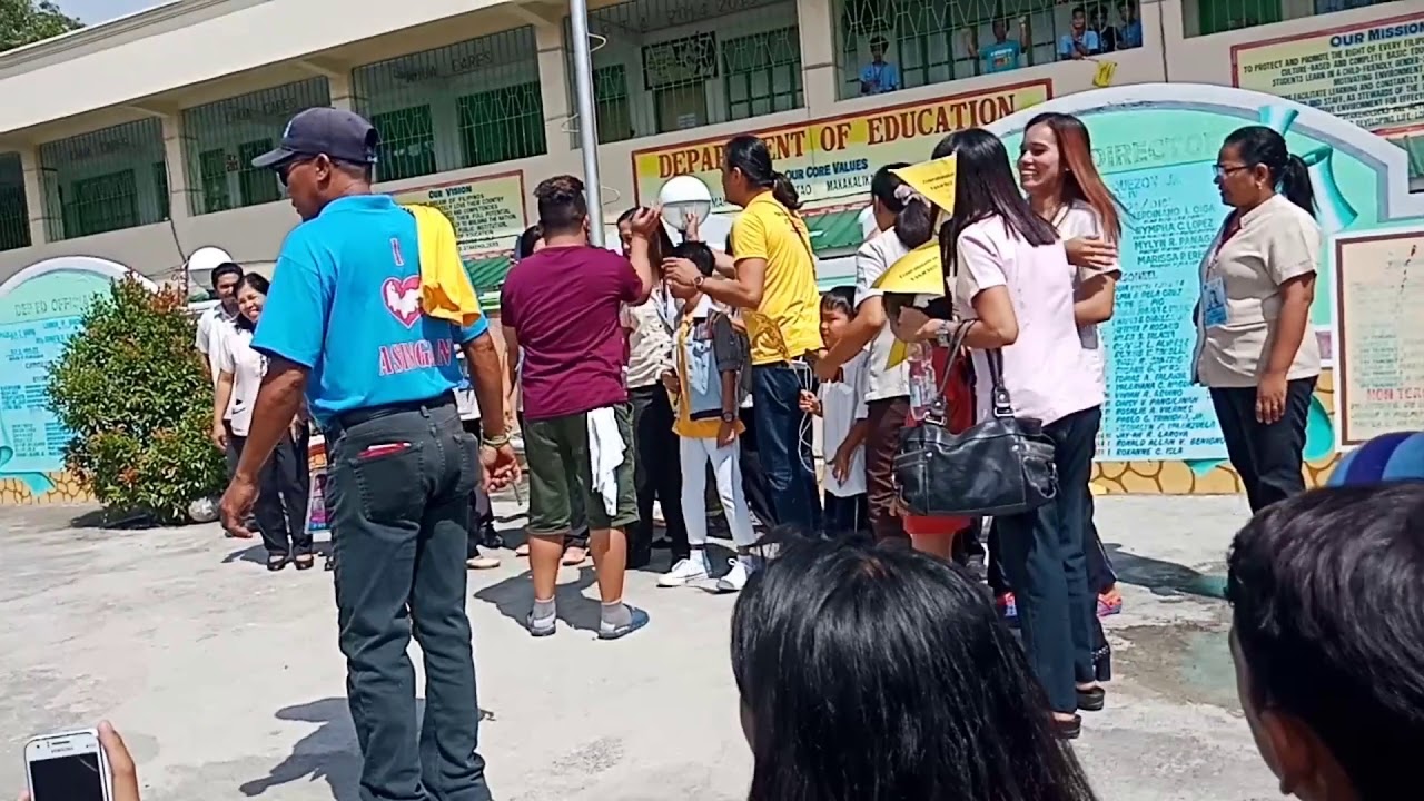 Vanjoss Bayaban Dinumog ng mga Studyante sa Angela Valdez Ramos National High School / Pangasinan