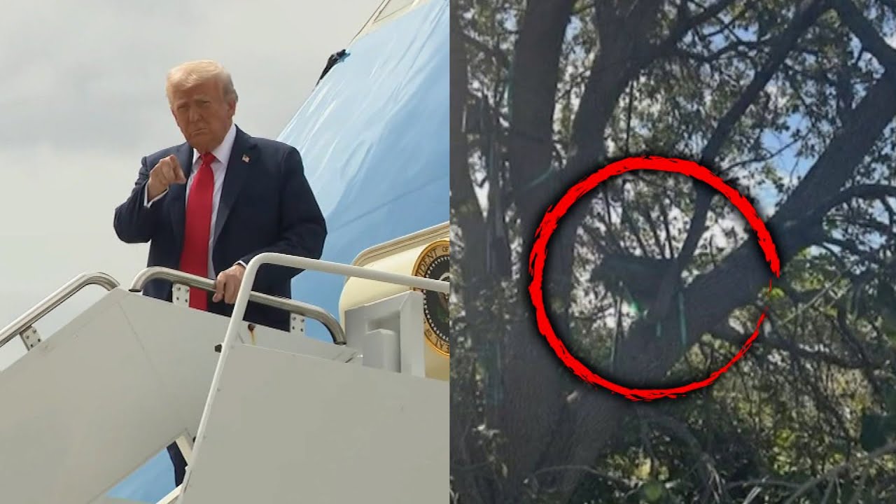 Hunting Stand Found Near Trump's Air Force Landing Exit In Florida