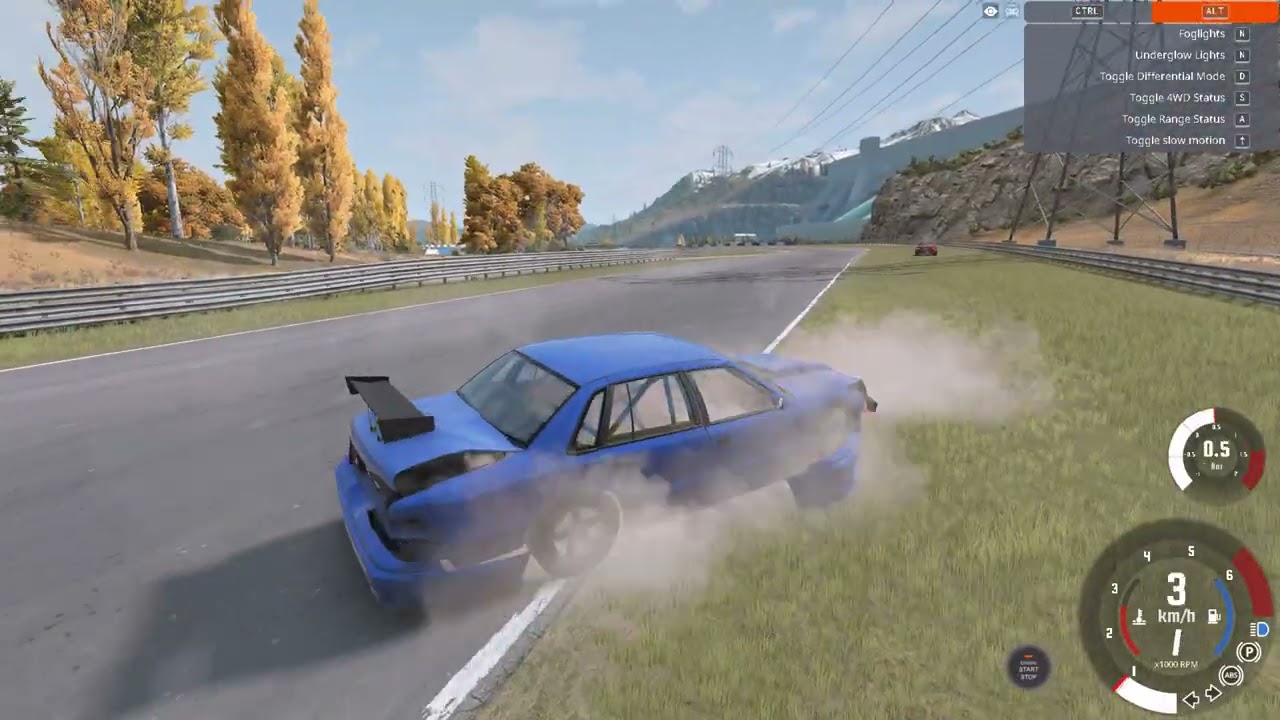 #beamngdrive An AI is chasing me on a track