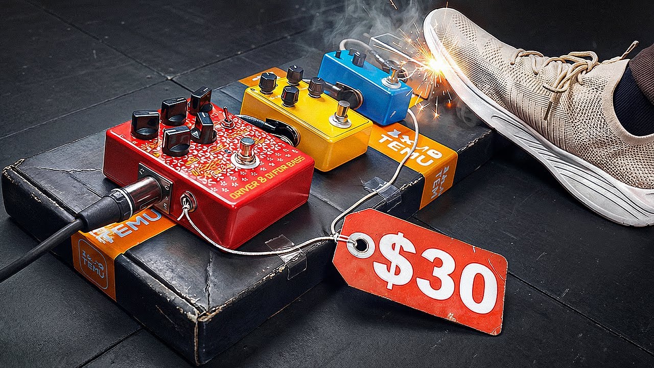 I Tried TEMU Bass Pedals on a PRO Gig