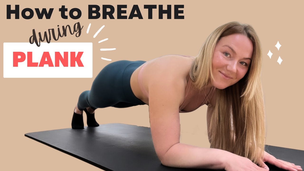 How to breathe during Plank #workout #plank #breathwork