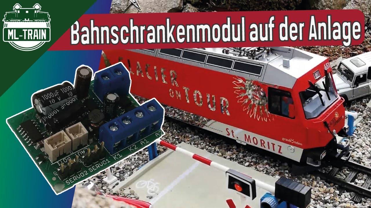 KBM Bahnschrankensteuerung mit Sound & Lichteffekten | Produktvideo