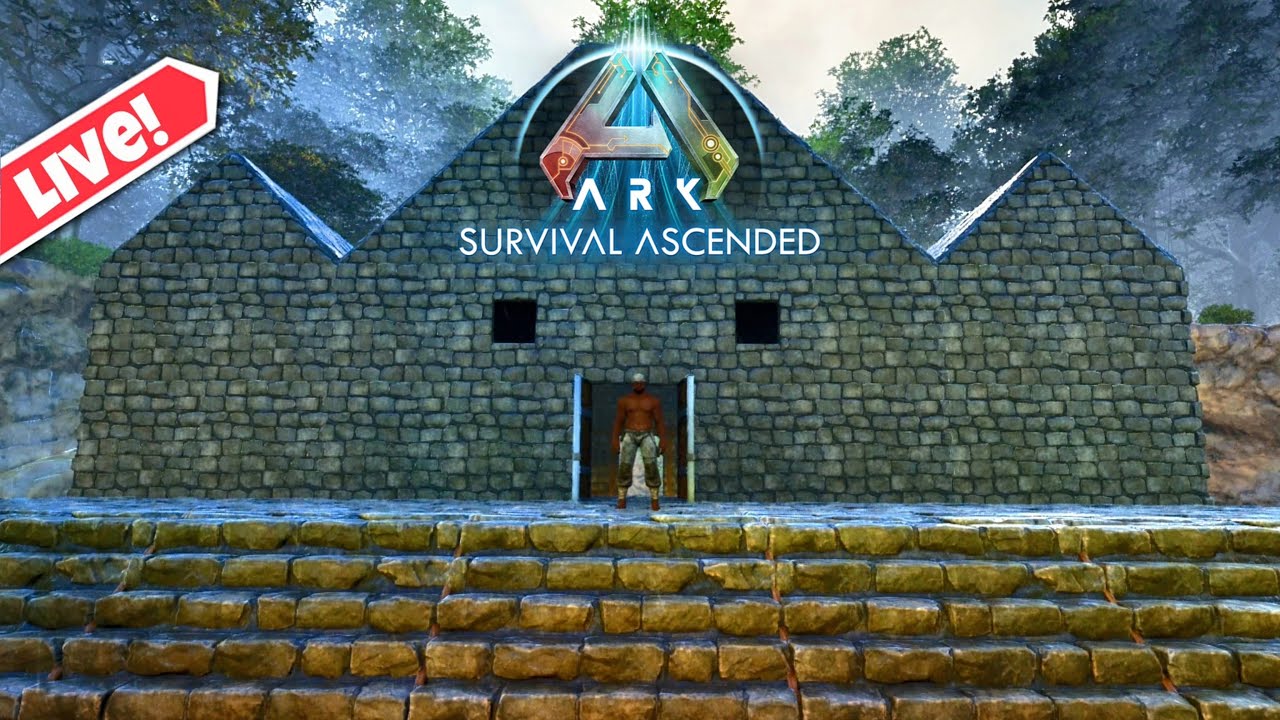 Ark: Survival Ascended | The island Map | Steam Deck Playing Game | Live 🔴 