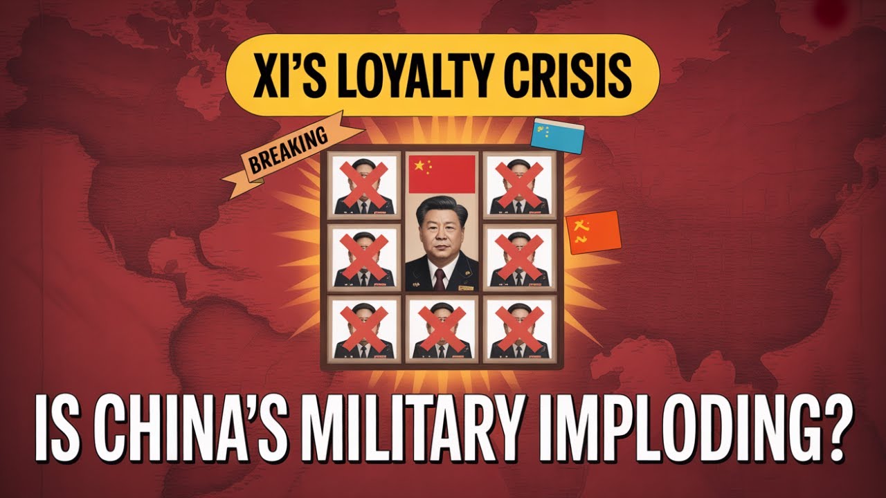 Xi Jinping’s Biggest Challenge Yet — Military Loyalty Crisis and Political Fallout!