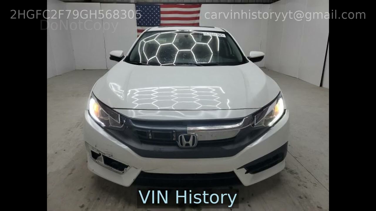 2016 Honda civic ex 2HGFC2F79GH568305