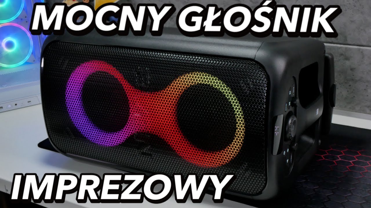 Mocny głośnik imprezowy z ciekawymi funkcjami i akcesoriami - Sven PS-1000
