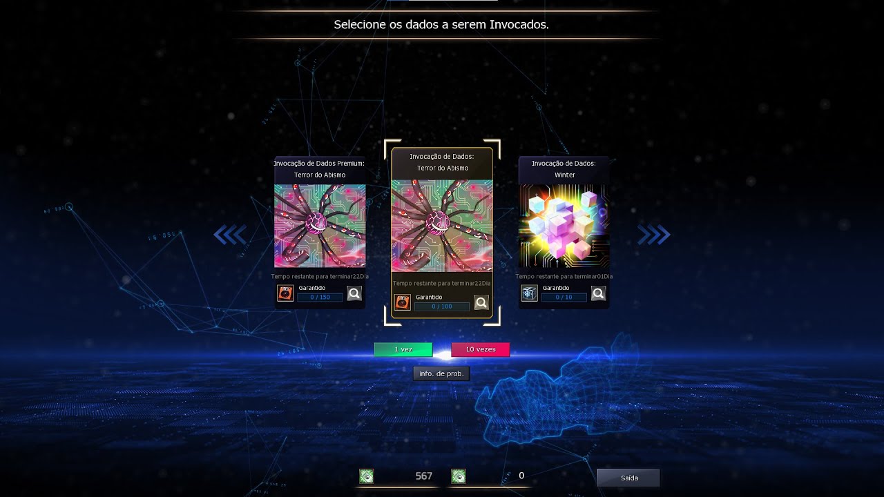 ZERANDO O GACHA DO ABBADOMON RANK U + SHOWCASE