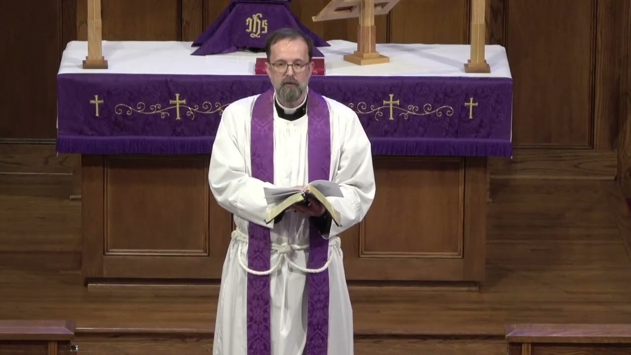 Holy Eucharist on Sunday, March 8th, 2026
