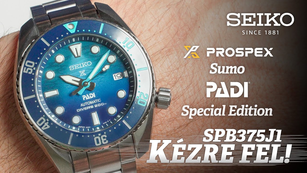 Kézre Fel! - Seiko Prospex Sumo Padi Save The Ocean 