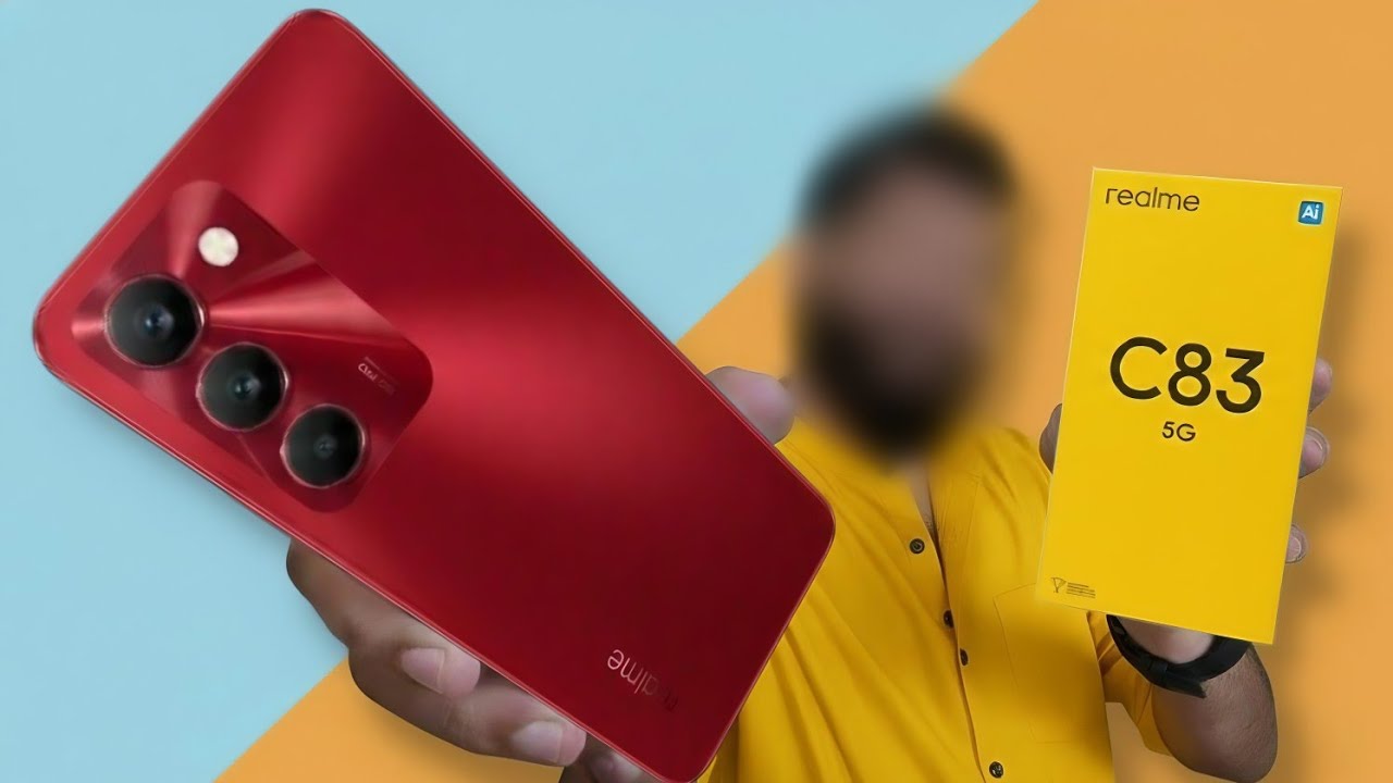 Realme C83 5G Unboxing, first look & hand's on