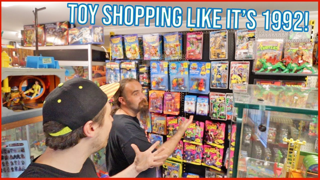We found a toy shop with old stock in Norway!
