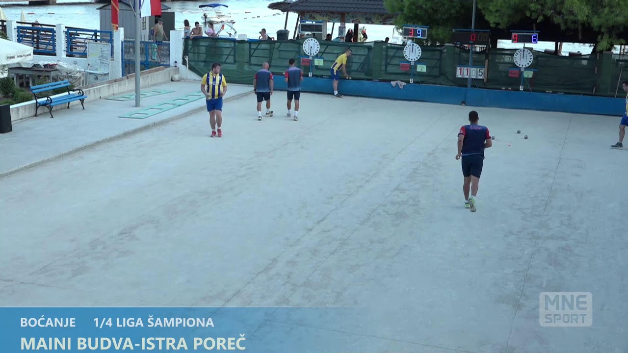 Boćanje | Liga šampiona | BK Maini vs Istra Poreč | LIVE