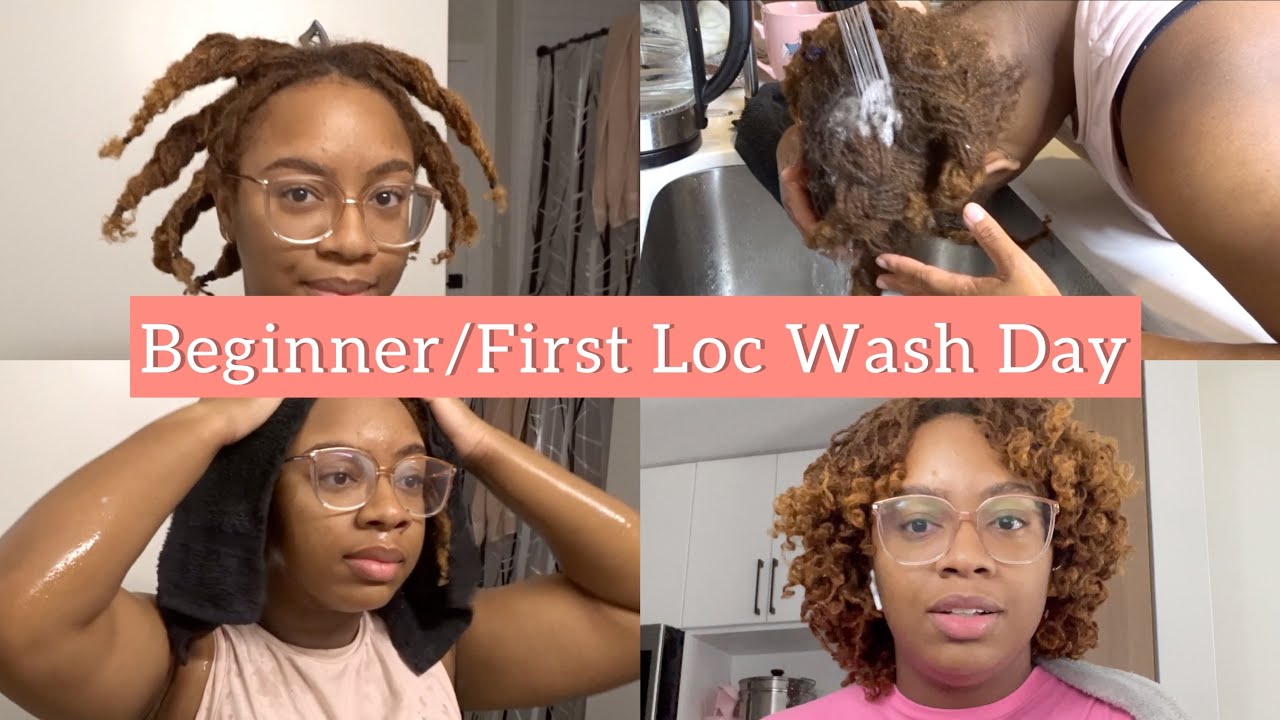 Beginner Loc Wash Routine | Microlocs | #tommiemarie